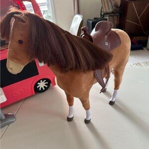 American Girl Horse w Saddle